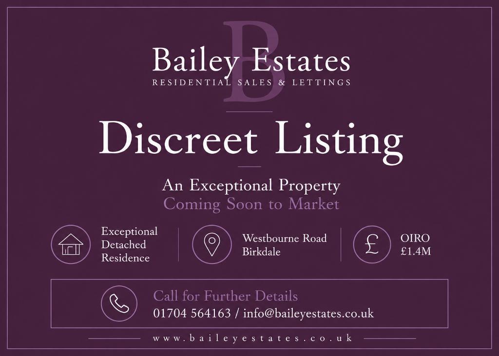 Westbourne Road, Birkdale, Southport, Merseyside, PR8 2HY